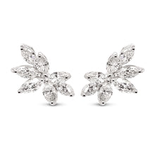 Load image into Gallery viewer, Baguette Diamond Earrings
