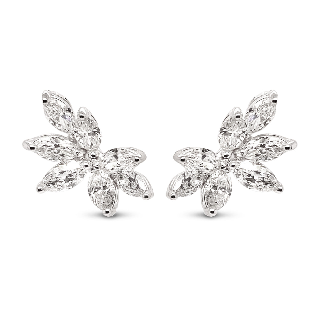 Baguette Diamond Earrings