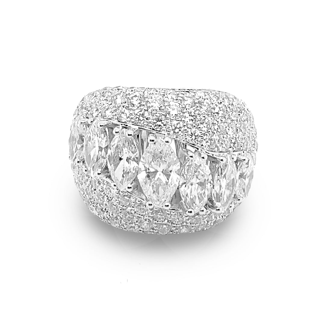 White Gold Diamond Ring