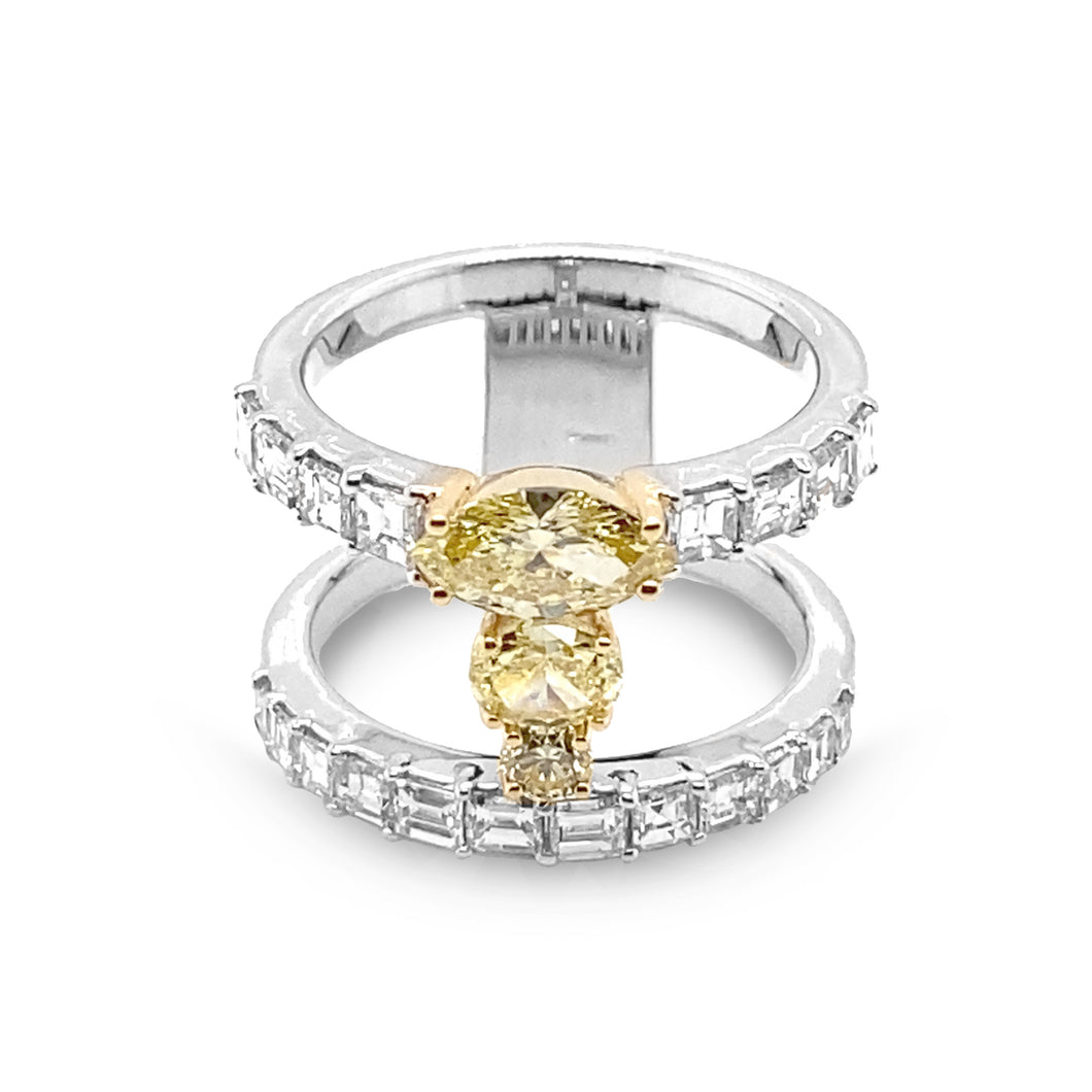 Yellow Diamond Ring