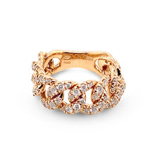 Load image into Gallery viewer, Rose Gold flexible Groumette Ring
