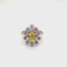 Load and play video in Gallery viewer, Daisy Fancy Yellow Ring
