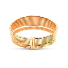 Load image into Gallery viewer, Yellow Gold Diamond Bangle Bracelet
